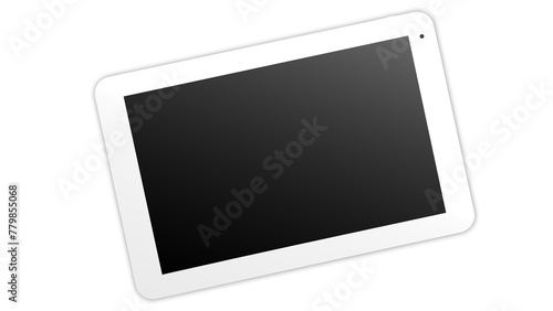 Digital Tablet Computer. PNG Design Element.