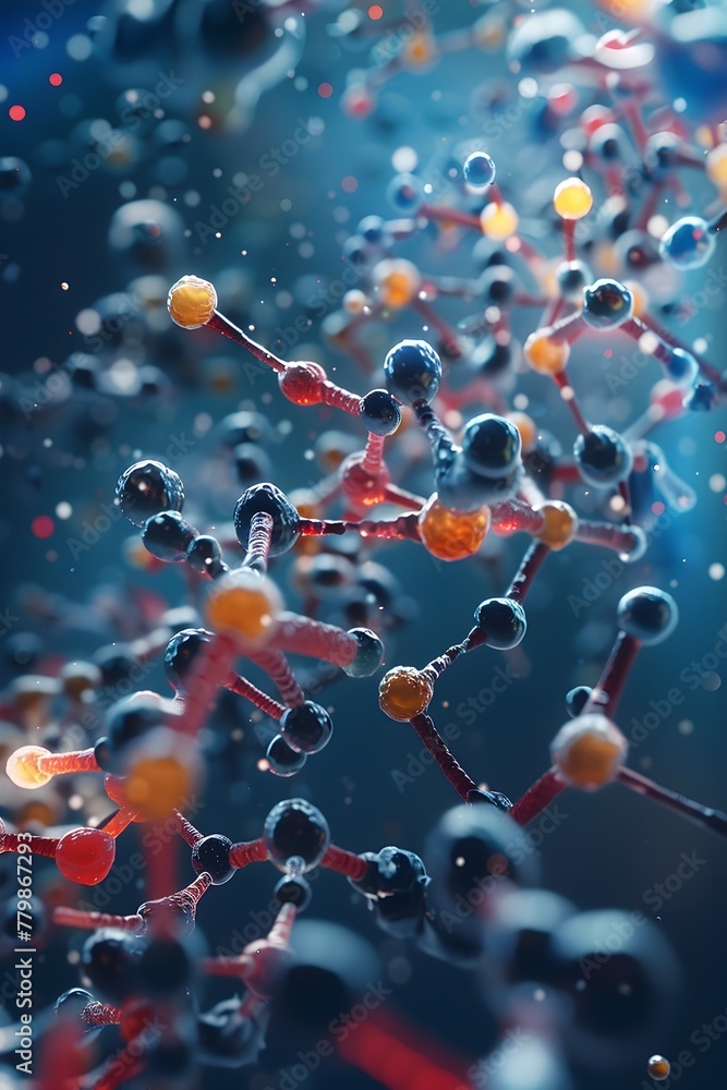 HbA1c Molecules in Fluid Motion: A Dynamic 3D Representation of Blood Sugar History HbA1c Molecules in Fluid Motion: A Dynamic 3D Representation of Blood Sugar History