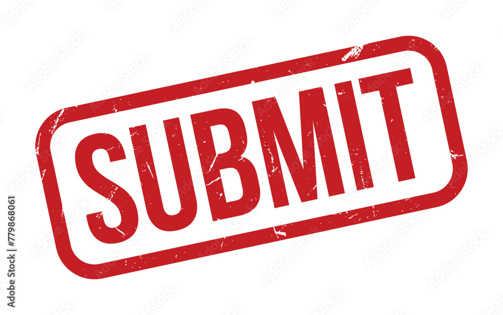 Submit Rubber Stamp Seal Vector Submit Rubber Stamp Seal Vector