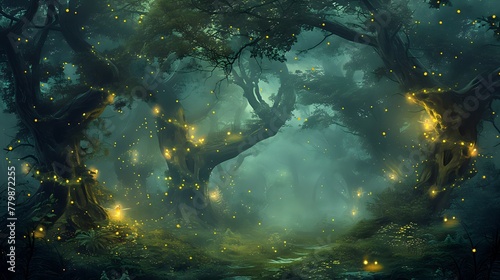 Enchanted Forest Glow. n