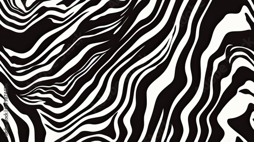 Abstract zebra skin pattern in monochrome