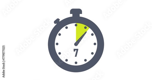20 minutes duration timer, twenty minutes or seconds countdown on stopwatch, transparent background photo