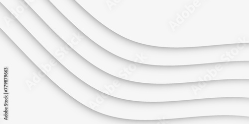 Abstract geometric white and gray color background, vector illustration.