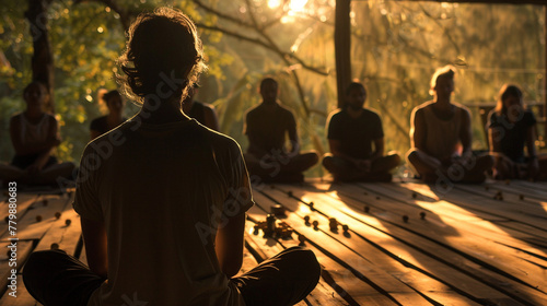 A workshop where individuals learn mindfulness techniques and cultivate a deeper sense of presence and connection with themselves and others © Лариса Лазебная