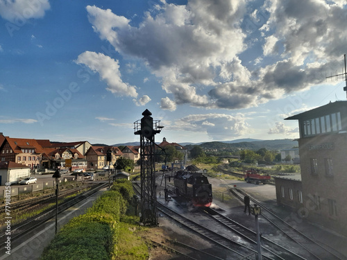Am Bahnhof in Wernigerode photo