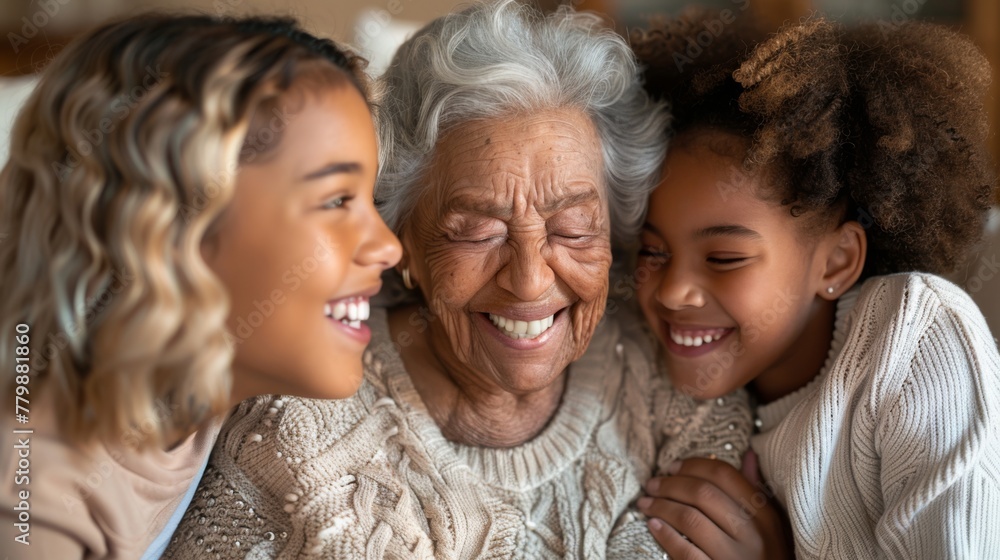 A Warm Multigenerational Embrace A Warm Multigenerational Embrace