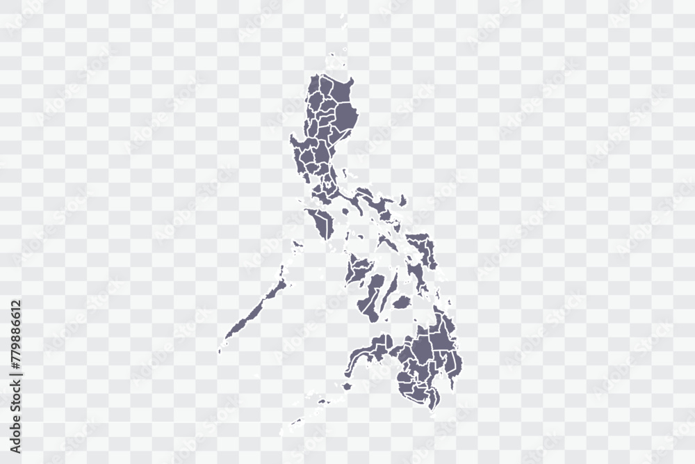 Philippines Map pewter Color on White Background quality files Png Philippines Map pewter Color on White Background quality files Png