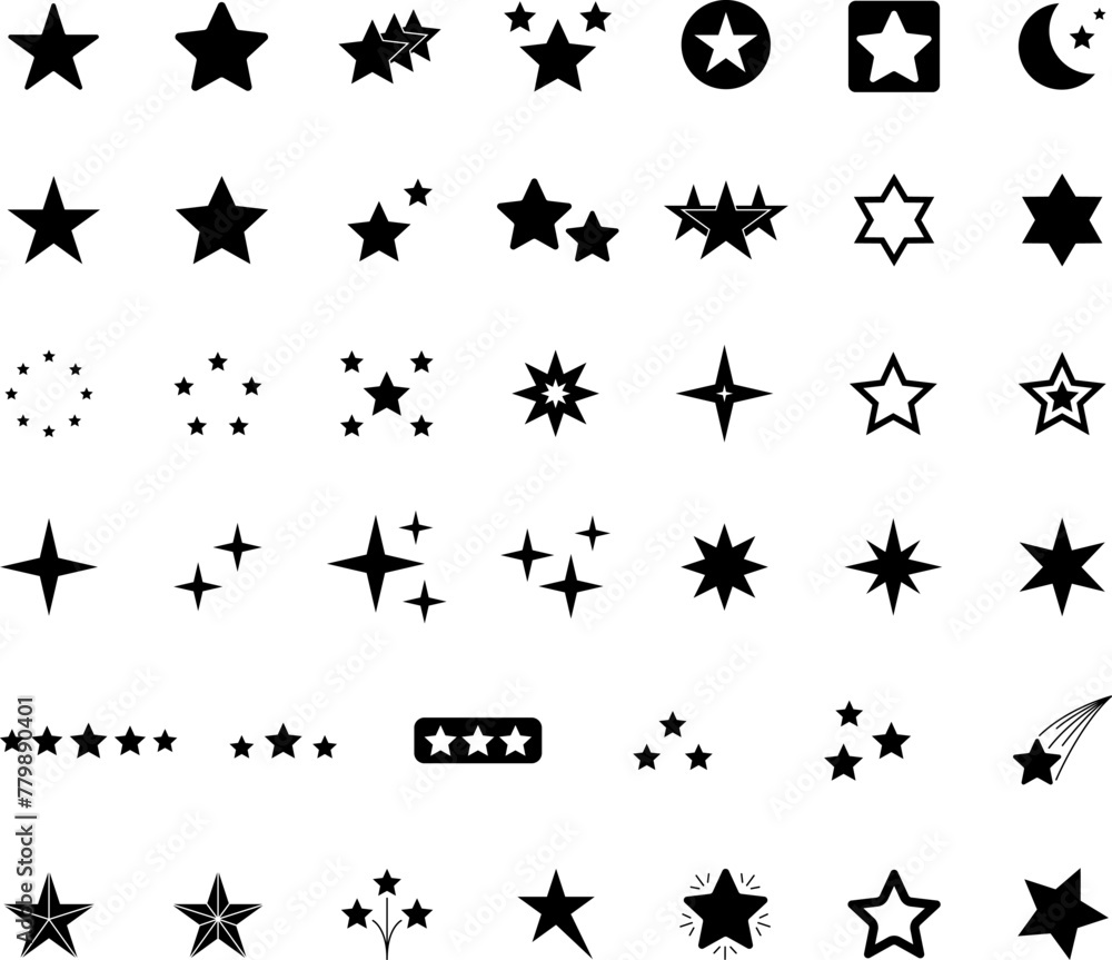 Star icons. Gold Star or favorite flat icon for apps and websites. Rating Star icon. Star vector collection. Modern simple stars. Vector illustration. Star icons. Gold Star or favorite flat icon for apps and websites. Rating Star icon. Star vector collection. Modern simple stars. Vector illustration.