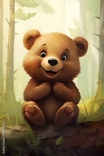a baby bear © 래석 정
