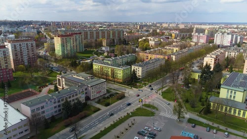 Beautiful Panorama Rzeszow Aerial View Poland