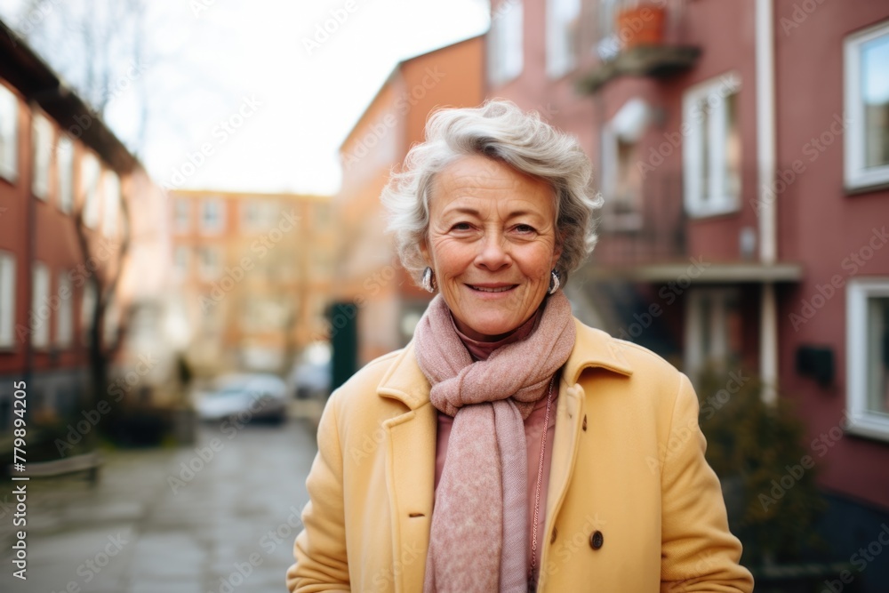 Portrait of a body positive senior woman Portrait of a body positive senior woman