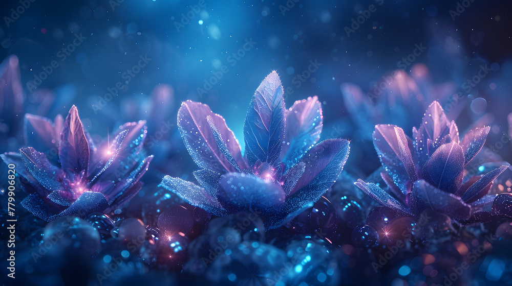 abstract Mystic mysterious blue abstract Mystic mysterious blue