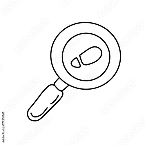 Puzzle and riddles ouline Vector