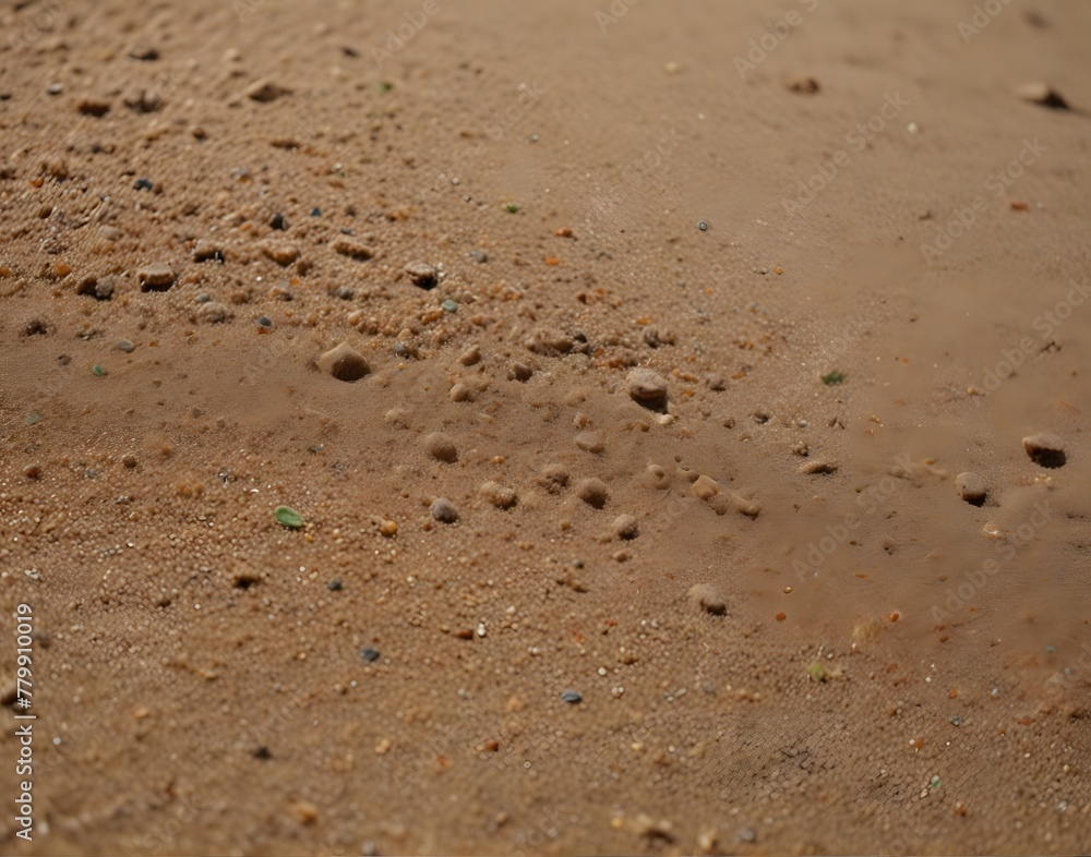 Sand on the beach as background Sand on the beach as background