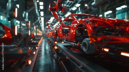 Autonomous car factory automotive industry © Umut
