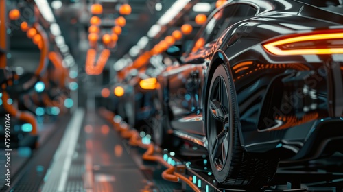 Autonomous car factory automotive industry