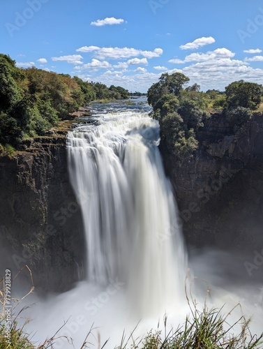 Victoria Falls side view