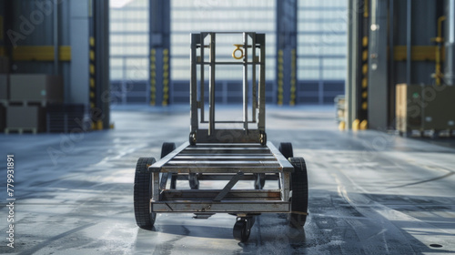 A versatile hand truck that simplifies material handling and transportation, ideal for warehouse and distribution centers