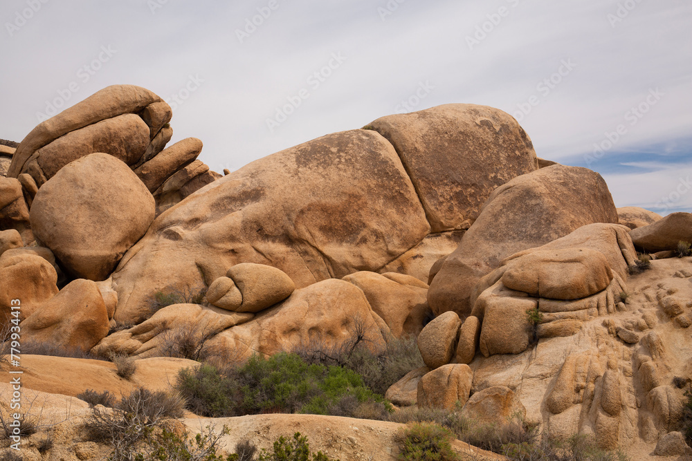 Unusual rock formations at Joshua Tree National Park
Unusual rock formations at Joshua Tree National Park