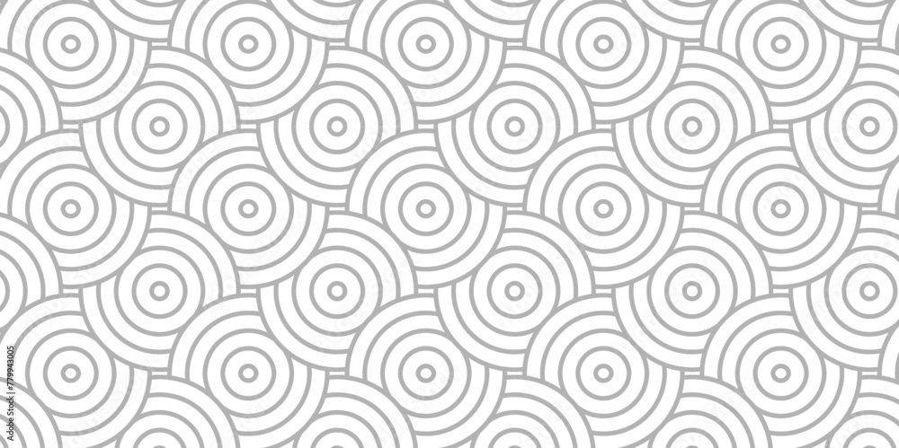 Abstract Minimal overlapping diamond geometric waves spiral abstract circle wave line. white and gray seamless tile stripe geometric create retro square line backdrop pattern background. Abstract Minimal overlapping diamond geometric waves spiral abstract circle wave line. white and gray seamless tile stripe geometric create retro square line backdrop pattern background.