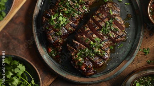 Argentinian steak asado
