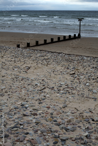 Shore - Findhorn - Moray - Scotland - UK photo