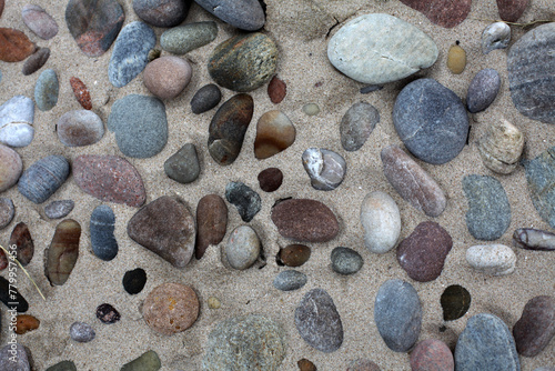 Shore - Findhorn - Moray - Scotland - UK photo