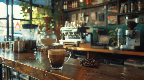 An intimate coffee shop setting, where entrepreneurs and investors engage in animated discussions over steaming cups of espresso, fostering connections and sealing deals.