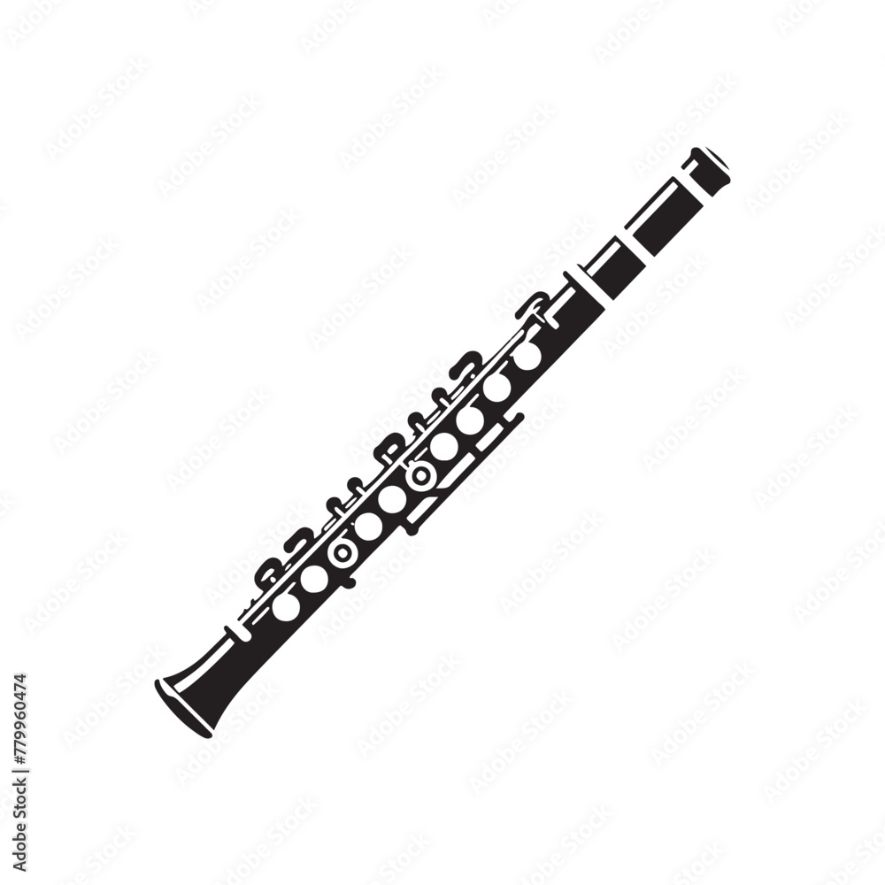 Rhythmic Harmony: Dynamic Flute Silhouette, Echoing the Melody of Nature, Flute Illustration - Minimallest Flute Vector
Rhythmic Harmony: Dynamic Flute Silhouette, Echoing the Melody of Nature, Flute Illustration - Minimallest Flute Vector