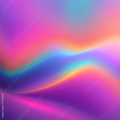 Hologram gradient background iridescent holo texture pearlesce wallpaper.