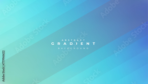Soft Aquamarine Blue Gradient Background Illustration Design