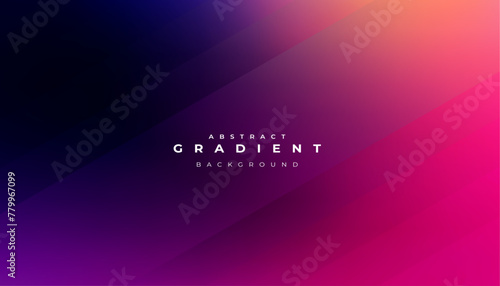 Abstract Colorful Gradient Background Design Visual