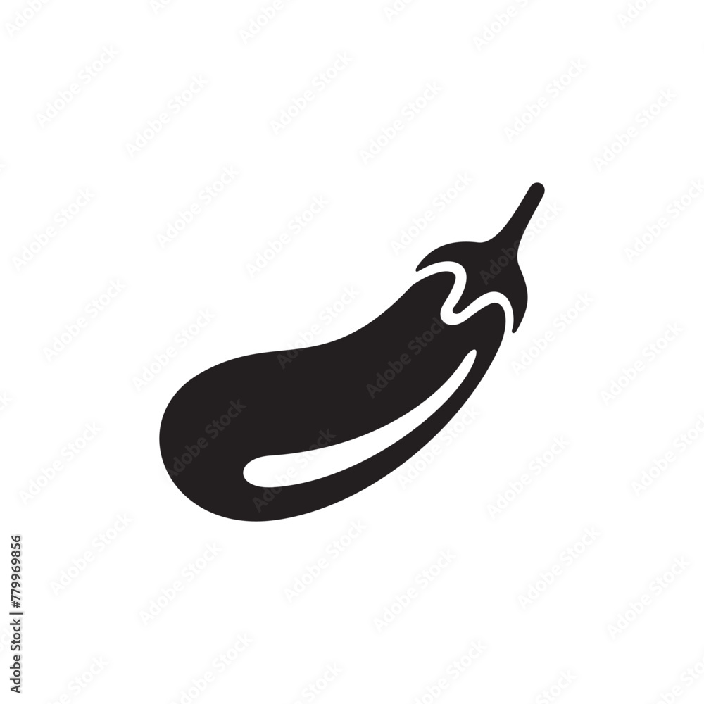 eggplant icon symbol sign vector eggplant icon symbol sign vector