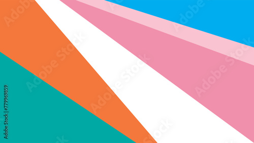 Free Download ABSTRACT BACKGROUND WITH GEOMETRIC SHAPES PASTEL FLAT COLOR VECTOR DESIGN TEMPLATE FOR WALLPAPER, COVER DESIGN, HOMEPAGE DESIGN - GFXLoad