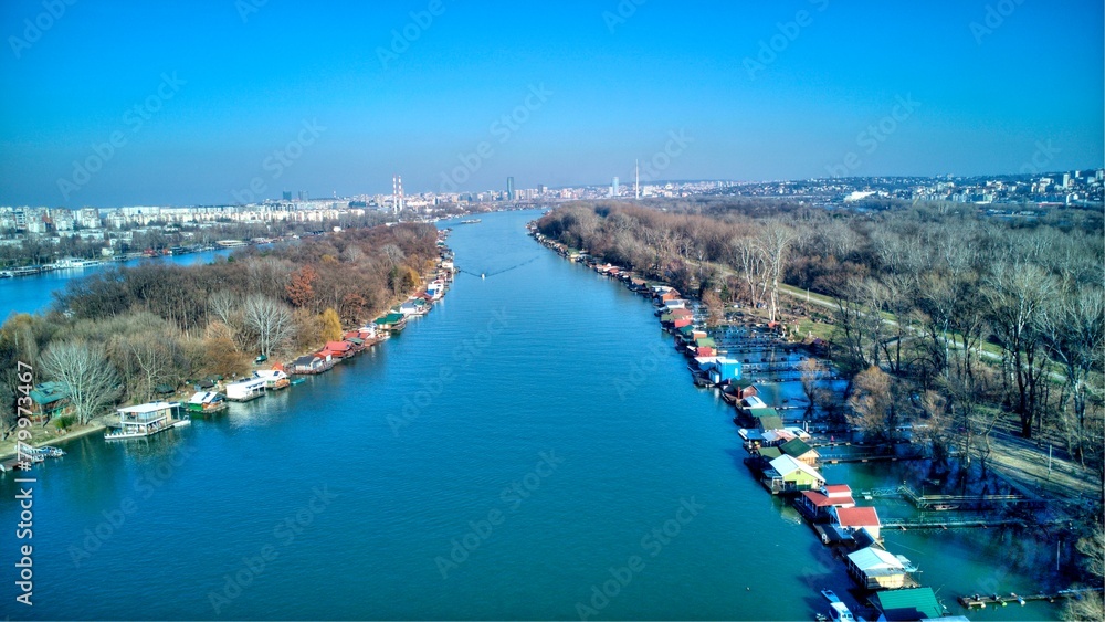 Naklejka premium Drone Sava