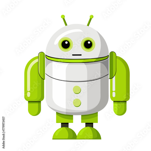 Robots and chatbots, AI bots characters, vector cartoon vector future mascots
