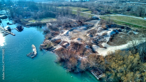 Drone Sava Boat