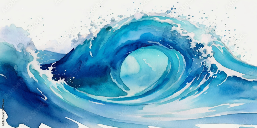 Blue ocean wave background. Blue and white water ocean background ...