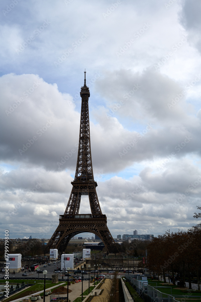 Naklejka premium eiffel tower in Paris
