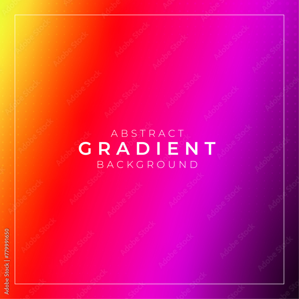 Colorful Gradient Design Style Background Illustration
