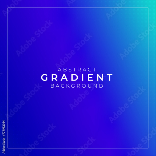Blue Gradient Background with Smooth Color Transition