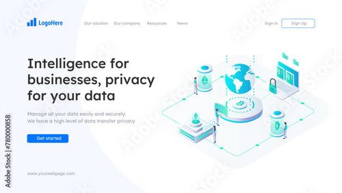 Cryptocurrency Data Systems website landing page
