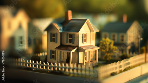 Wallpaper Mural cute houses miniatures Torontodigital.ca