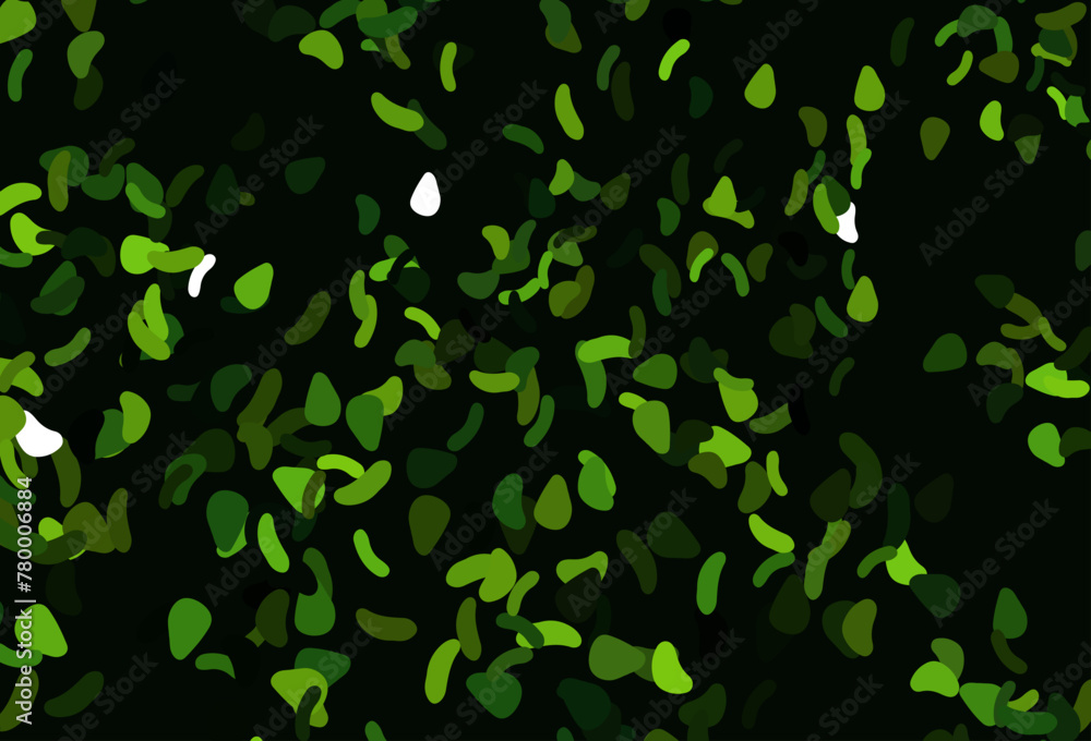 Light Pink, Green vector backdrop with abstract shapes. Light Pink, Green vector backdrop with abstract shapes.