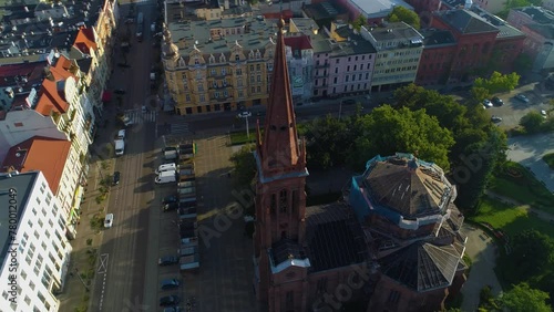 Church Plac Wolnosci Bydgoszcz Kosciol Piotra Pawla Aerial View Poland