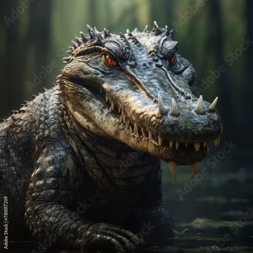 Alligator Allure  Captivating Images of Ancient Reptilian Predators