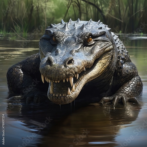 Alligator Allure  Captivating Images of Ancient Reptilian Predators