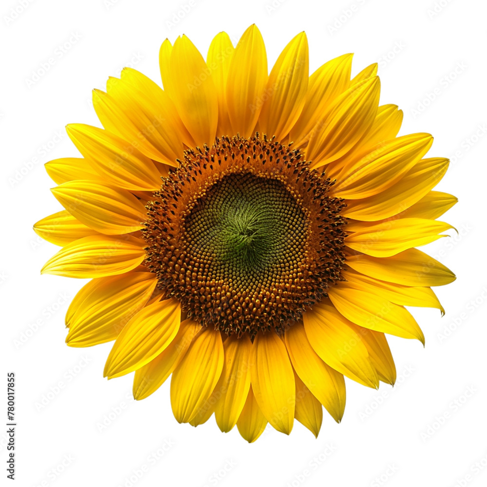 Sun flower isolated on transparent background Sun flower isolated on transparent background