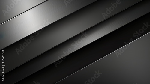 An abstract image displaying a sleek metallic gradient with various sharp edged lines creating a high-end modern look