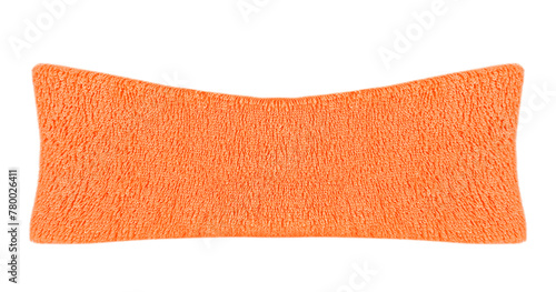 Wide training headband isolated on a white background. Sport headband. Hair accessories for fitness. photo